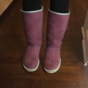 Vintage Tall Purple Uggs
